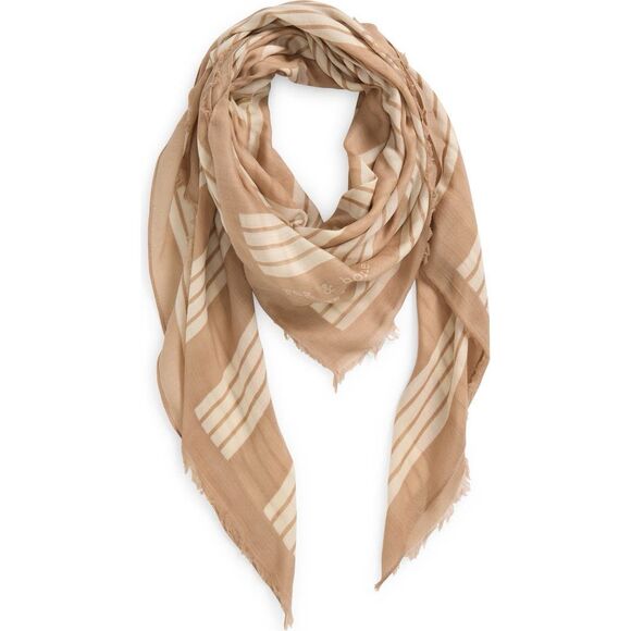 Rag & Bone Harlow Stripe Wool Scarf NEW